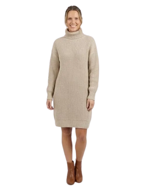 Turtleneck Sweater Dress
